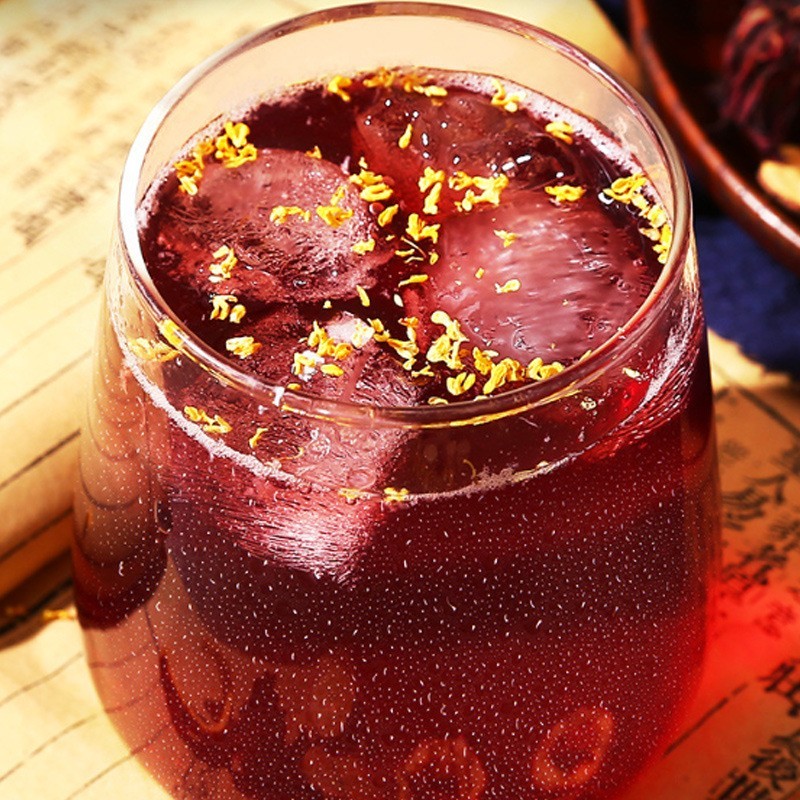 厂家贴牌网红同款茶饮三角包山楂乌梅茶 定制乌梅山楂桑葚茶 代工智造图5