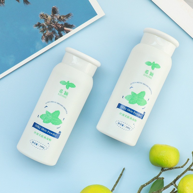 100g大容量爽身粉批发儿童清凉粉爽肤粉宝宝温和成人可用痱子粉厂家贴牌定制 代工智造图3