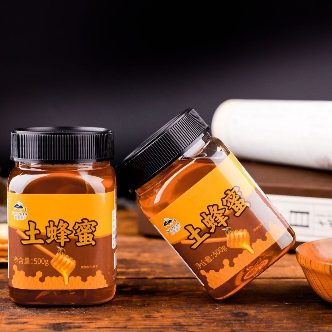 贴牌加工土蜂蜜聚蜜源500克装蜂蜜纯正野山花瓶装 土峰蜜农家自产 OEM代工厂图3