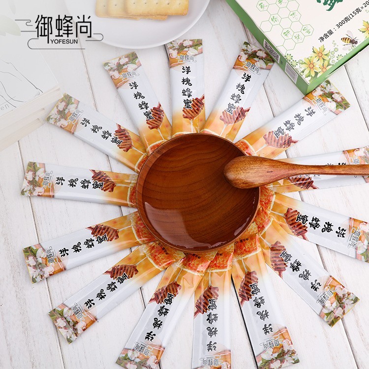 ODM定制袋装蜂蜜洋槐蜜15克一包便携式装土蜂蜜袋装百花蜂蜜  OEM代工厂图4