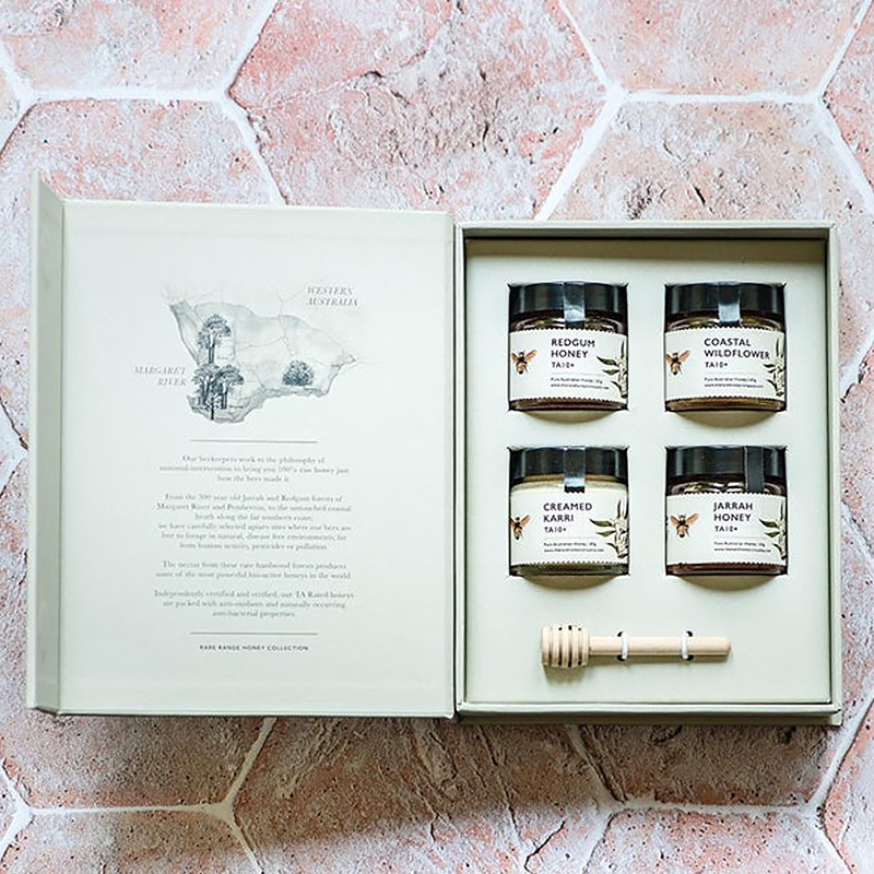 新款蜂蜜礼盒装高档送人中秋送礼百花蜂蜜适合定制蜂蜜伴手礼 OEM代工厂图2