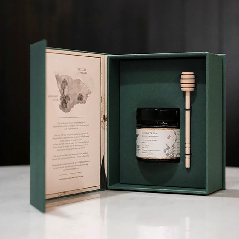 新款蜂蜜礼盒装高档送人中秋送礼百花蜂蜜适合定制蜂蜜伴手礼 OEM代工厂图3