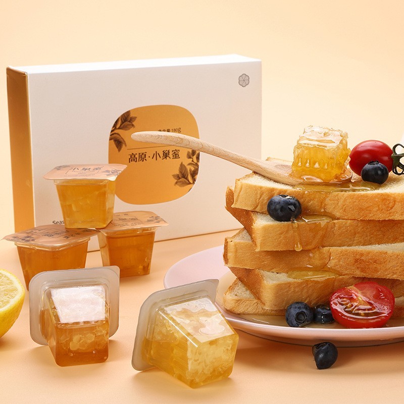 odm贴牌定制小巢蜜独立包装蜂巢蜜便携蜜现采旅行迷你小块即食  OEM代工厂图2