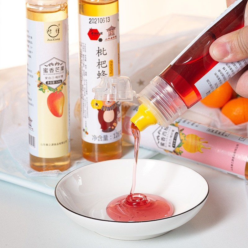 果汁蜜 挤压瓶380克 品质好 贴牌OEM 直播带货 网红  OEM代工厂图2
