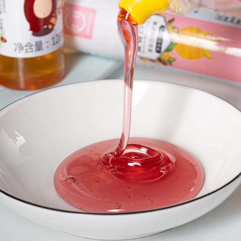 果汁蜜 挤压瓶380克 品质好 贴牌OEM 直播带货 网红  OEM代工厂图3