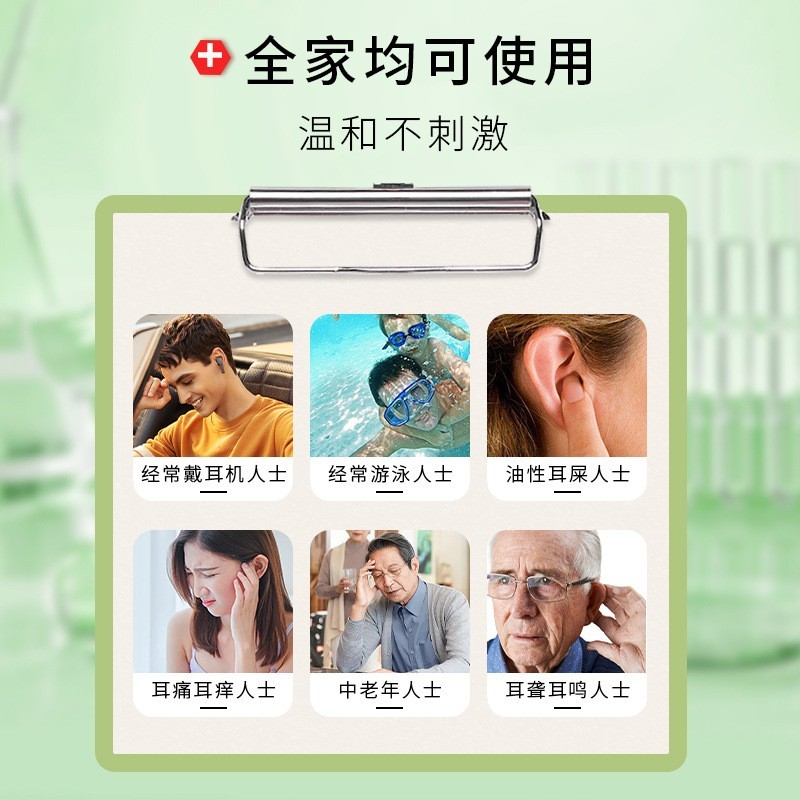 硼酸酒精滴耳液洗耳液耳道清洁液堵塞外用消毒护理液清洁源头工厂  oem/odm订单图5