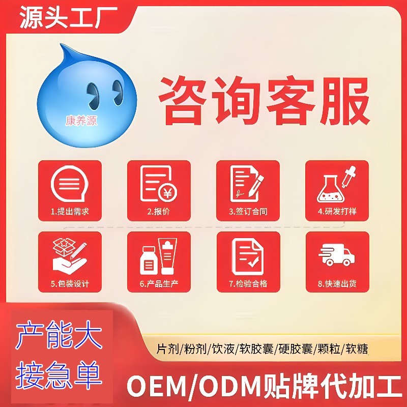 oem定制软胶囊硬胶囊压片糖果粉剂特膳运动营养食品跨境代加工,代加工平台图5
