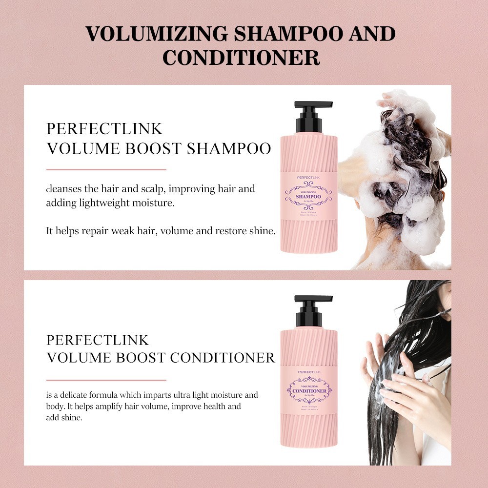 厂家定制篷松洗发水控油清爽深层清洁头皮柔顺毛躁留香持久,代工智造图4