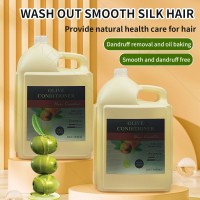 贴牌加工5L大容量洗护GINGER生姜柔顺滋润洗发水修复干枯受损护发素