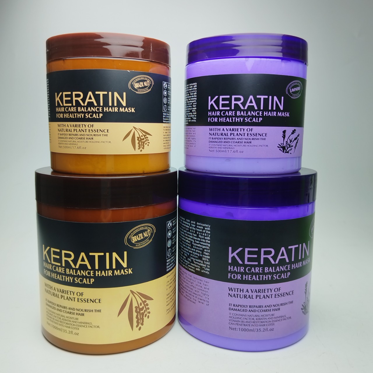 ODM定制出口化妆品发护理产品 美发柔顺滋润 头发营养角蛋白焗油膏