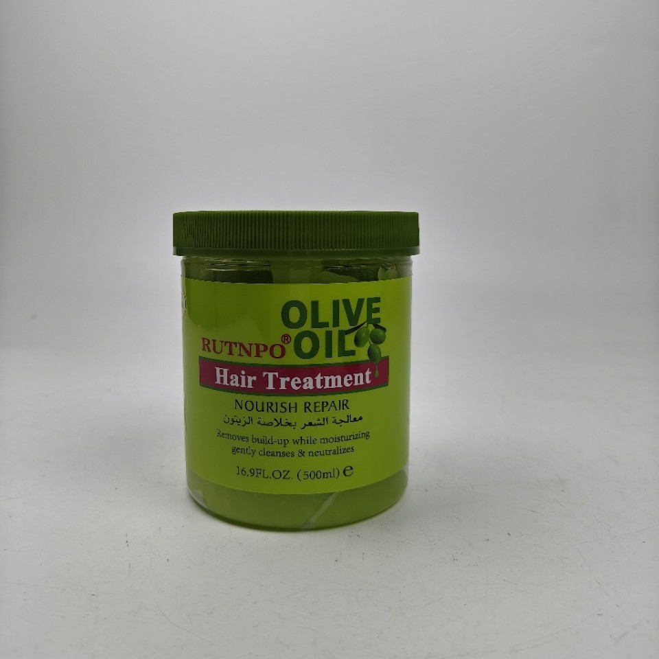 贴牌定制跨境OLIVE OIL HAIR treatment橄榄焗油膏滋养发质发膜426ml图3