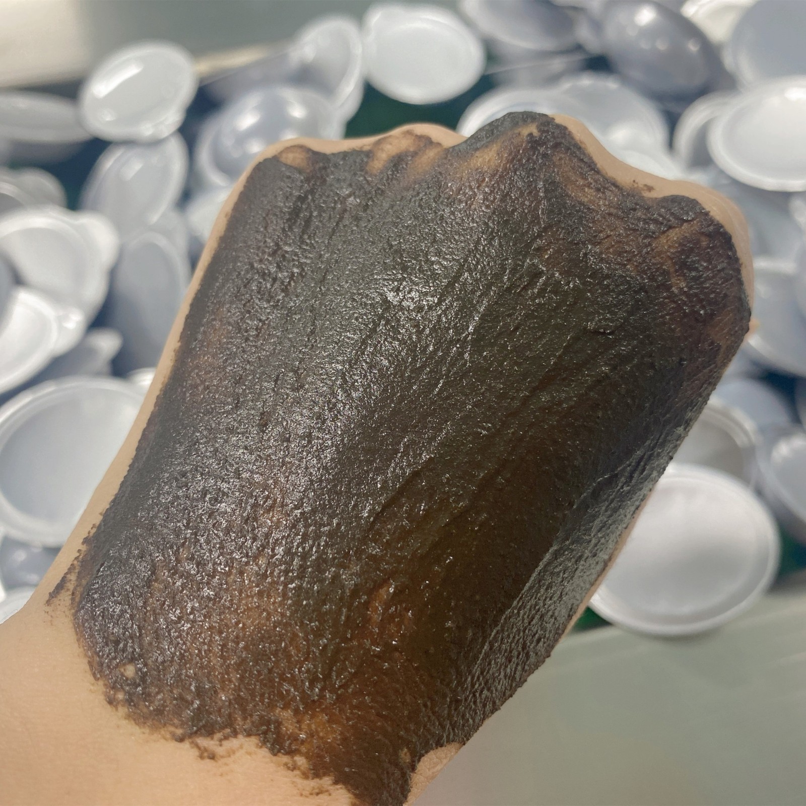 定制草本焕颜面膜膏嫩肤滋养改善黯沉草本提亮肤色玉容膏代加工图2