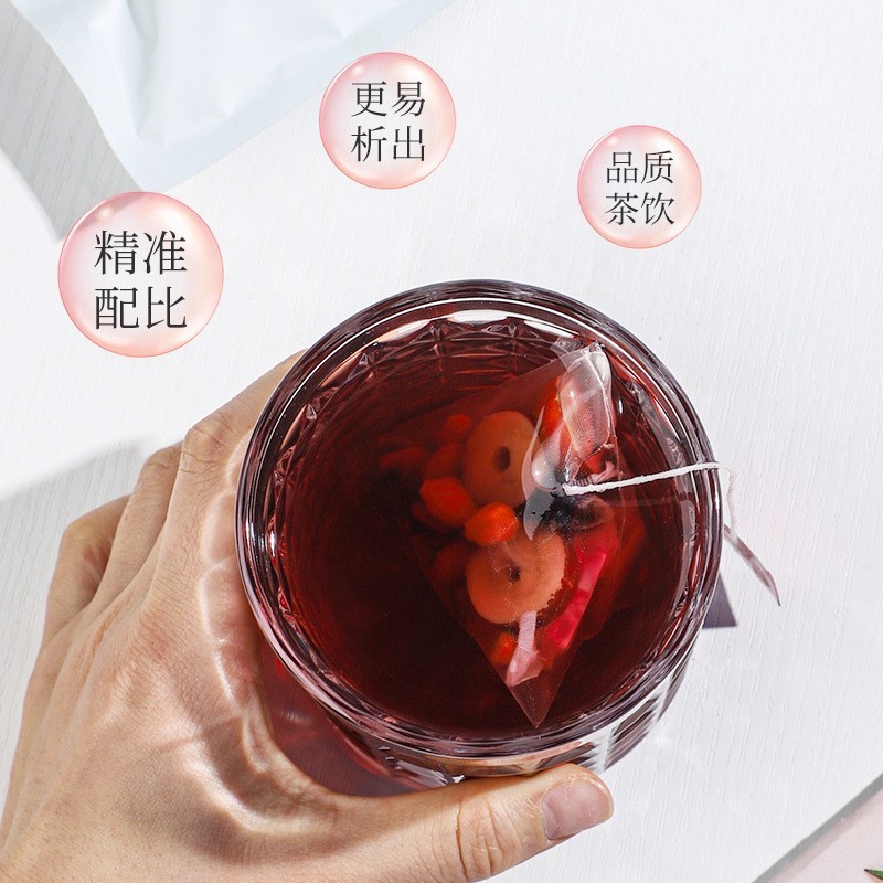 不老莓五红茶玫瑰红枣桂圆枸杞茶花茶红润茶养生茶女神茶大货定制图4