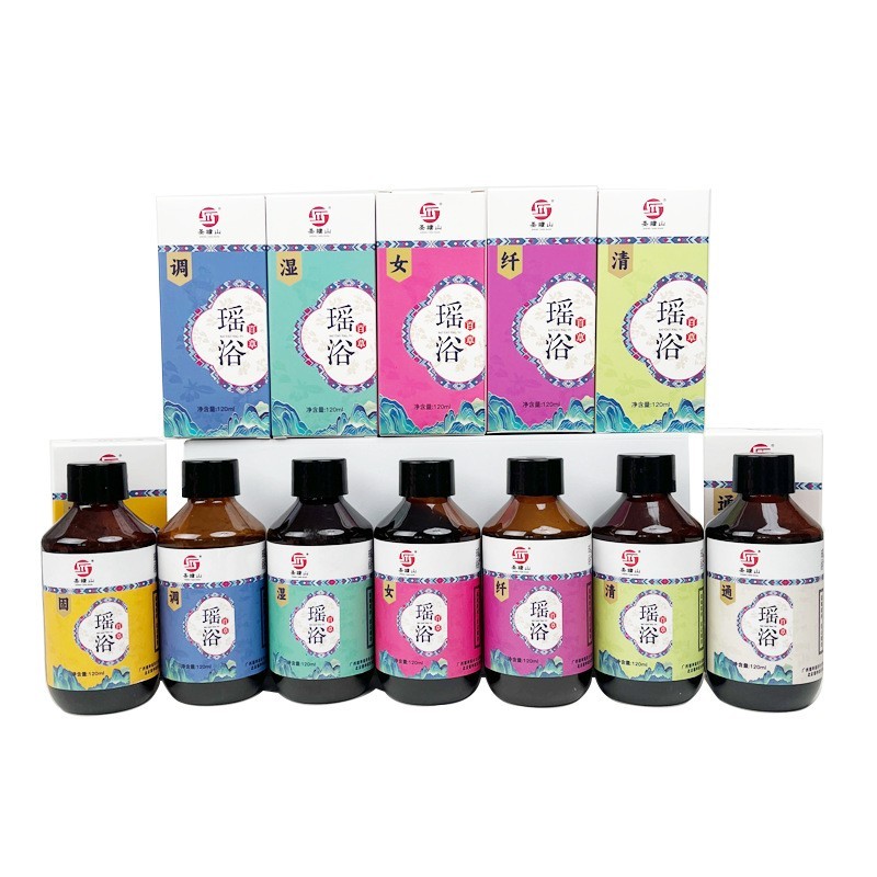定制养生馆瑶浴原液泡澡药浴泡澡泡脚药包足浴药浴包熏蒸液图5