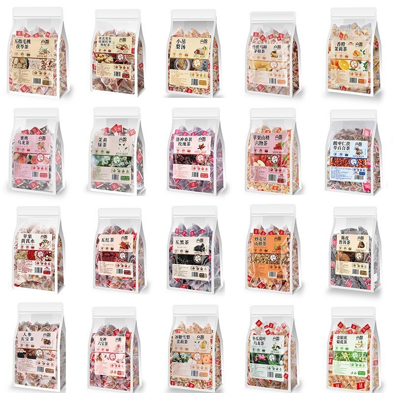 厂家花茶三角茶包花果茶量贩版茶大包装源头工厂定制蜜桃乌龙茶图4