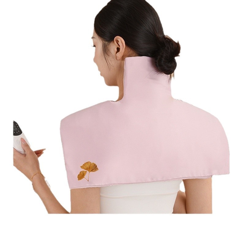 贴牌定制肩颈热敷包电加热艾绒披肩艾灸保暖颈椎按摩家用肩颈宝图3