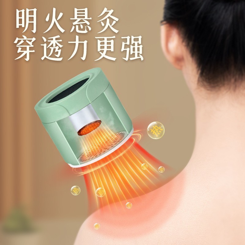 定制礼盒款悬灸筒 多次版艾灸罐悬灸筒微烟小悬灸艾灸盒子小悬罐图2