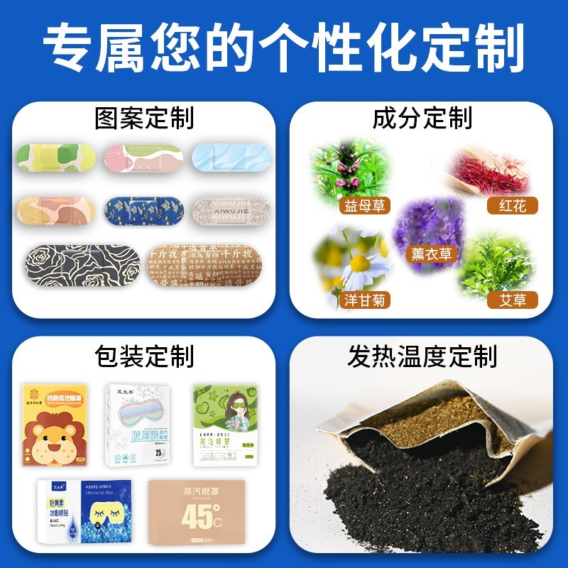 定制苗医热灸贴艾灸贴苗方艾草贴自发热贴膏药贴暖贴关节贴膝盖贴图4