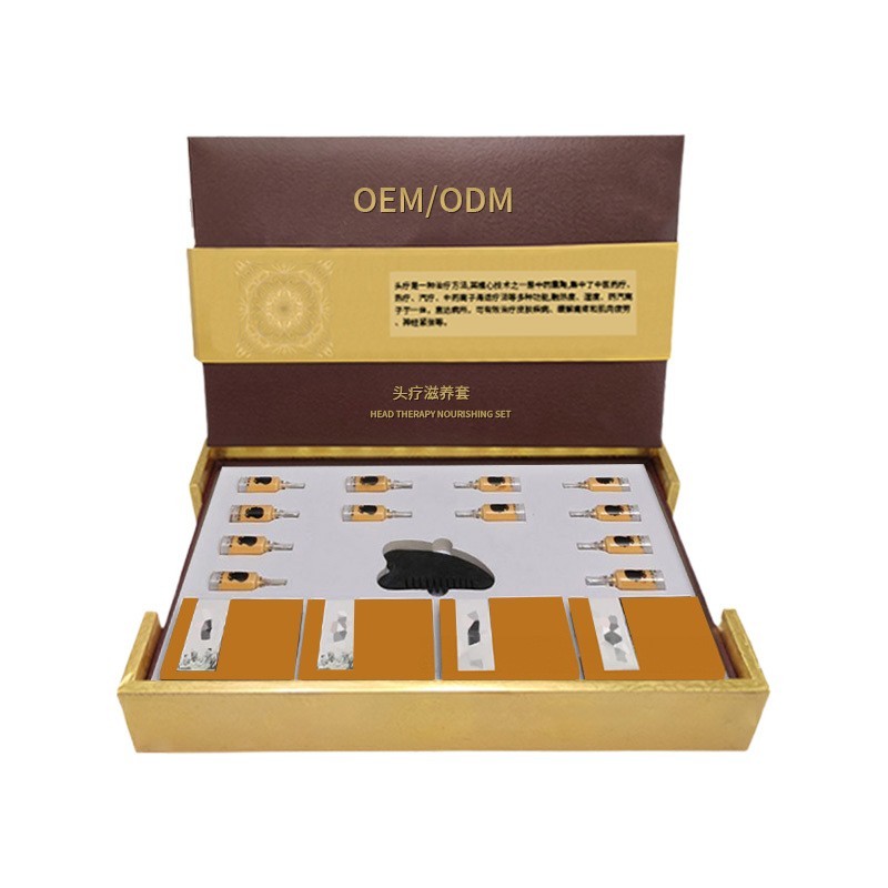 头疗精油套盒肩颈疏通头疗精油按摩本草药油药液院线头疗套盒定制图3