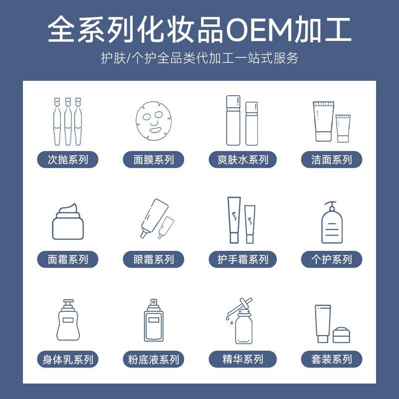 定制二裂酵母烟酰胺次抛精华来料灌装 提亮肤抗皱贴牌代加工厂OEM图5
