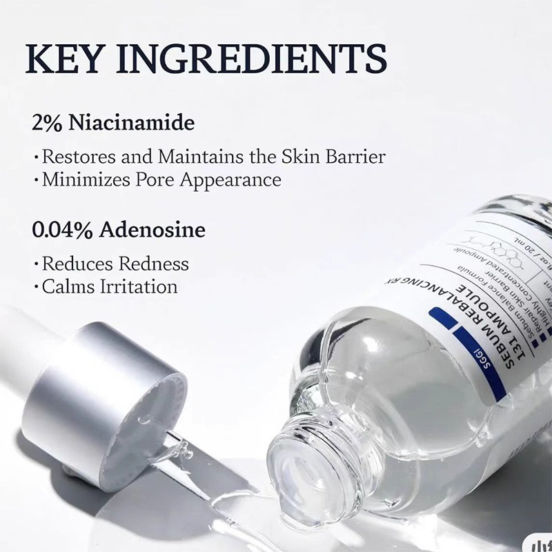 跨境化妆品定制韩国安瓶精华20ml补水保湿嫩肤透亮透明质酸钠精华图4