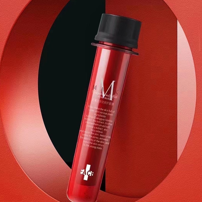 工厂OEM/ODM 玫瑰华萃蛇毒肽多效修护面膜管状面膜图3