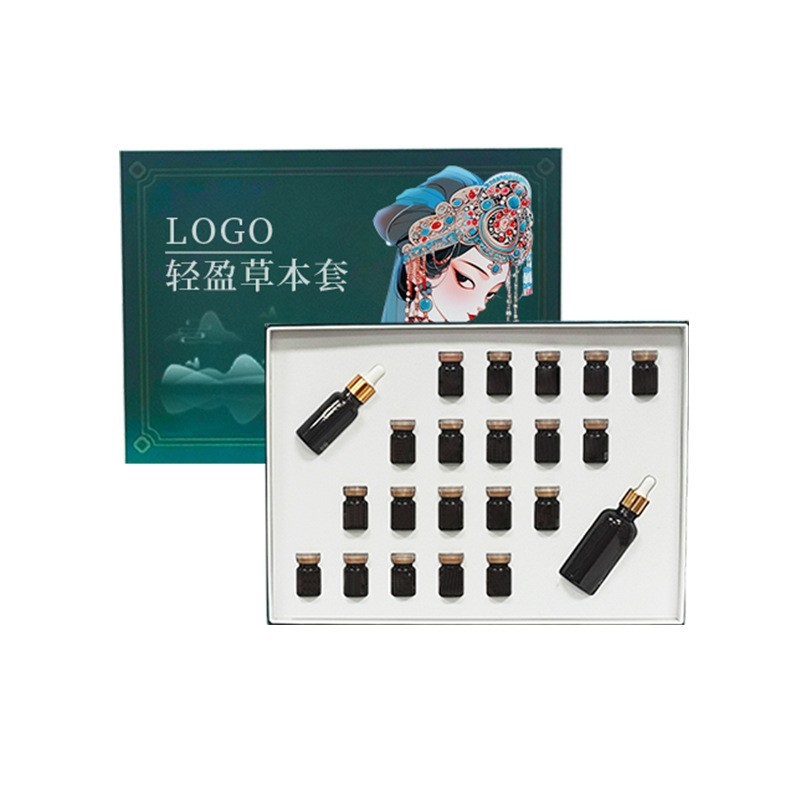 顽固体质碱肥套盒廋大腿肚子减腰围全身减重燃旨按摩精油加工定制图2