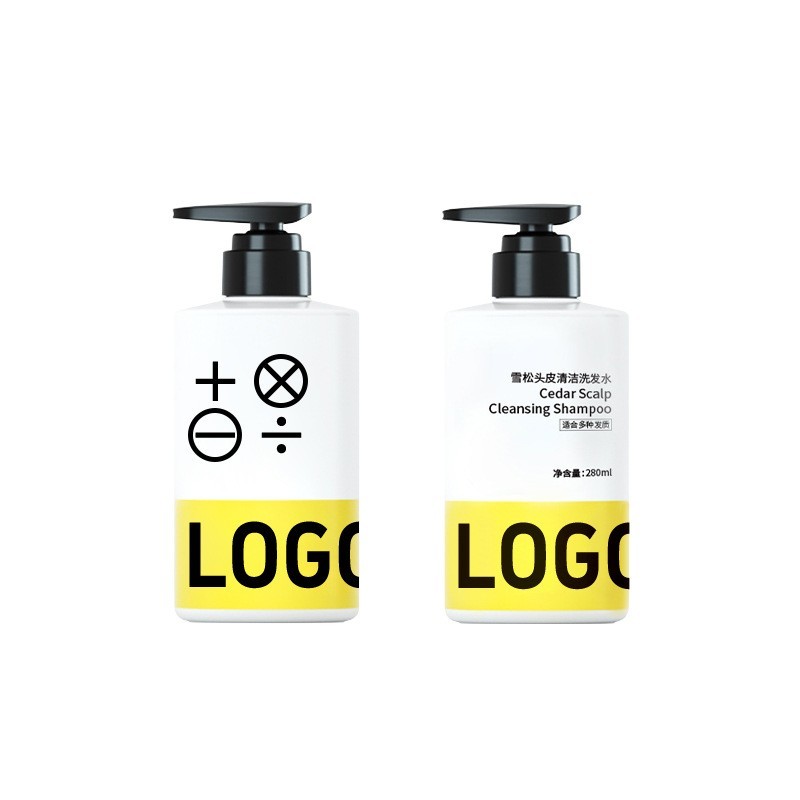 雪松头皮清洁洗发水oem定制 蓬松柔顺控油去屑无硅油洗发露代加工图5