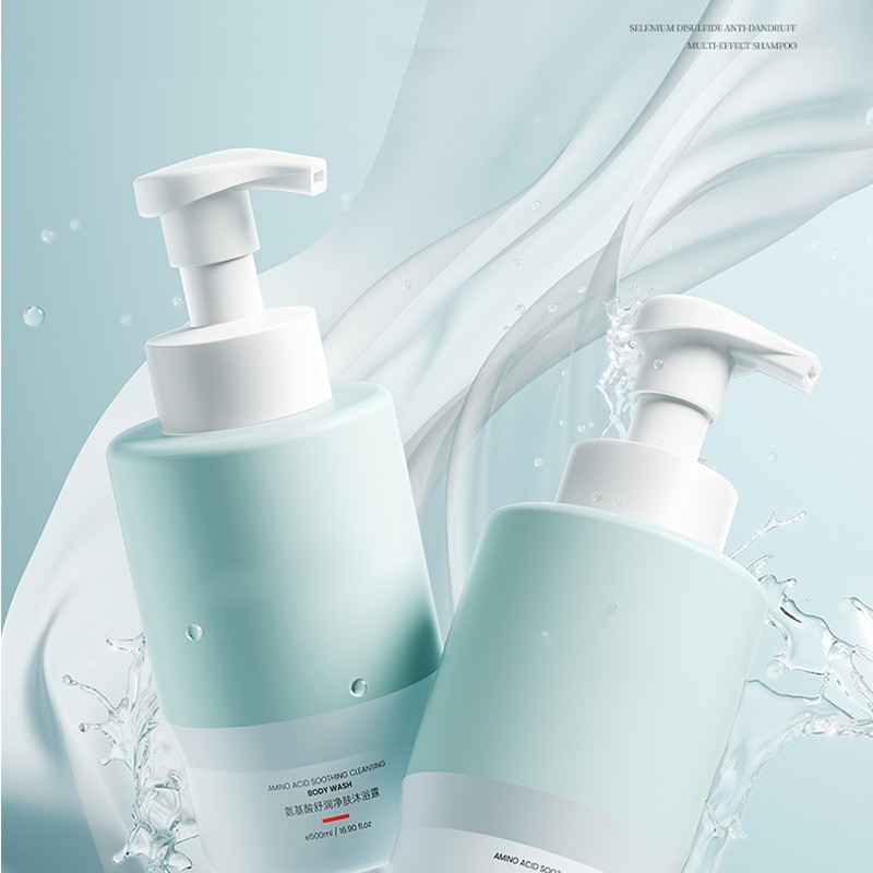 源头工厂氨基酸香氛沐浴露定制贴牌 持久留香水沐浴露油小批量图5