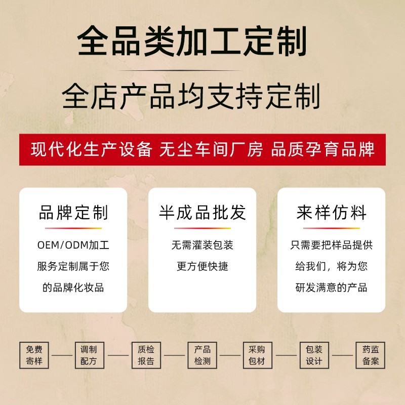 硫磺除螨沐浴露OEM贴牌定制代工深层清洁清爽滋润提亮净肤沐浴露图5