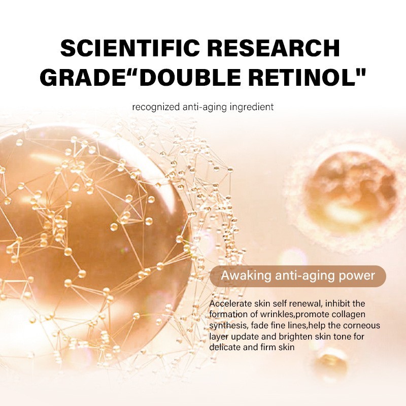 外贸工厂全英文MOIKA视黄醇抗皱面霜 亚马逊跨境淡化细纹面霜出口图5