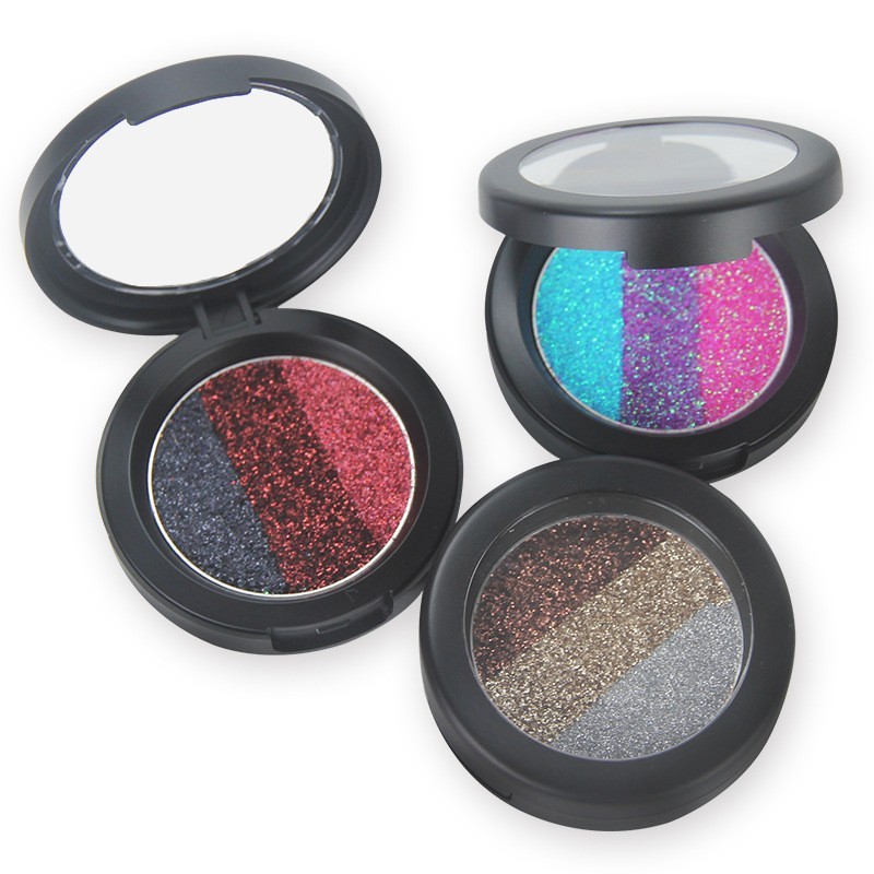 东莞永霏三色眼影珠光高光微闪彩色眼影盘OEM/ODM工厂代加工定制图5
