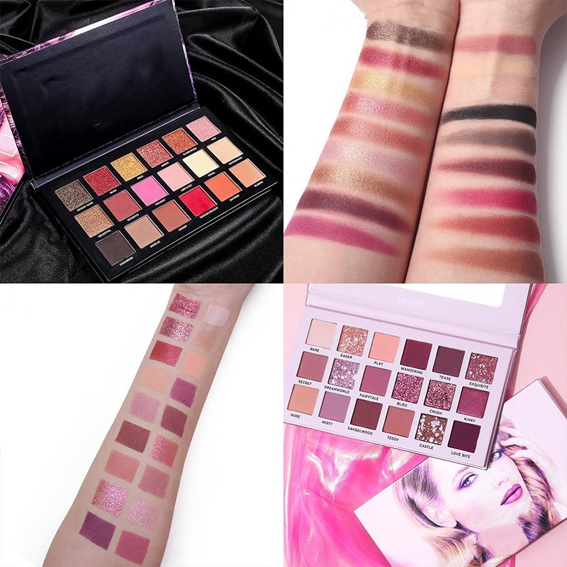 暮光之城黄昏+薰裸色眼影盘哑光亮片眼影不飞粉易上色定制代加工图2