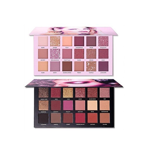 暮光之城黄昏+薰裸色眼影盘哑光亮片眼影不飞粉易上色定制代加工图4