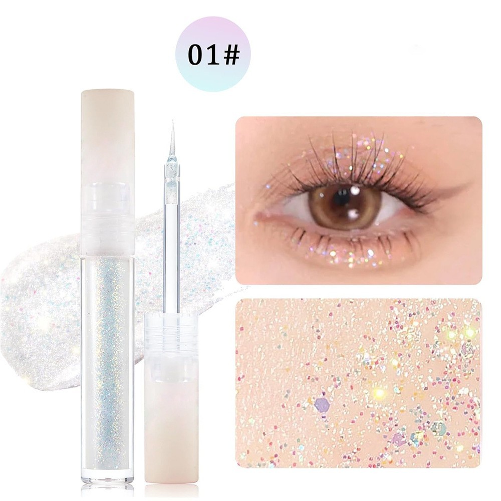 OEM ODM速干闪光珠光微光液体眼影彩妆定制代工图4