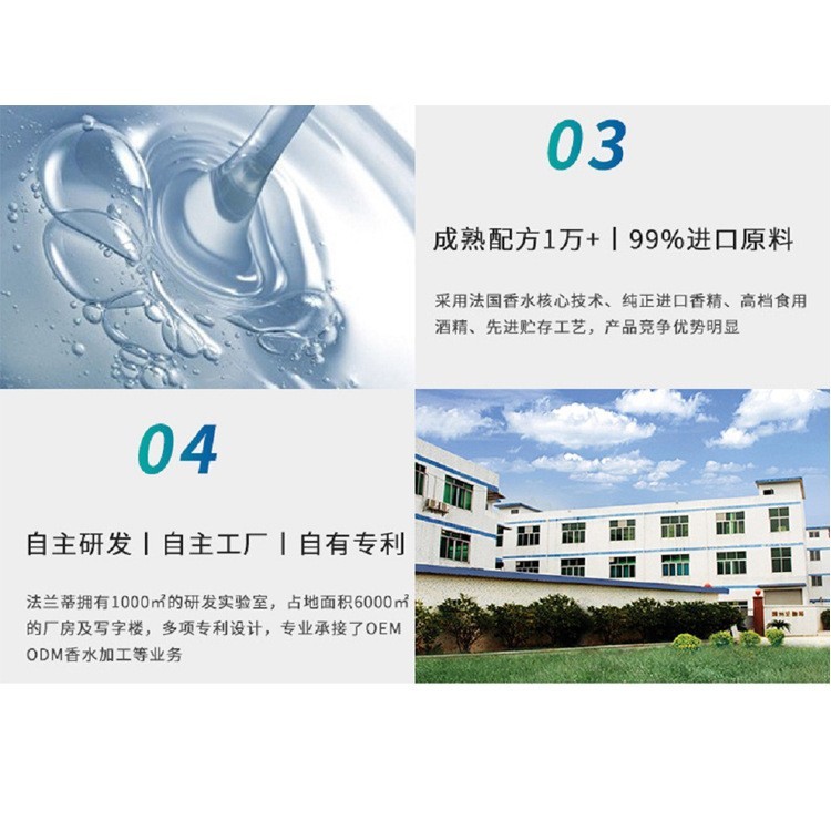 源头工厂海蒂尔香水清新女士香水留香品牌加工定制花果香图5