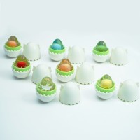 定制小唇蛋润唇膏保湿滋润补水防干裂变色女小混蛋口红透明唇彩