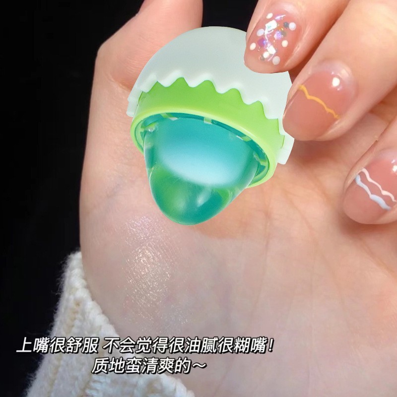 定制小唇蛋润唇膏保湿滋润补水防干裂变色女小混蛋口红透明唇彩图3