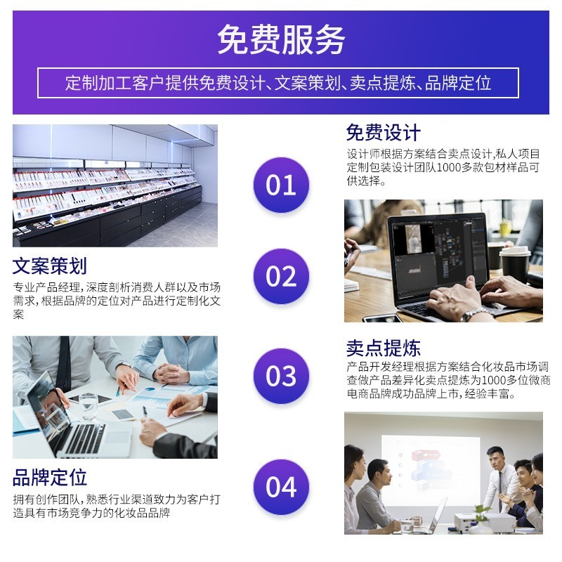 小棕瓶眼霜抗皱去滋润细纹大牌平替oem化妆品小棕瓶代加工抗老图3