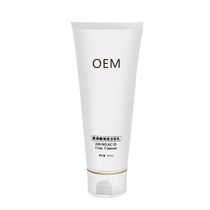 定制氨基酸洁面乳深层清洁补水控油男女专用易起泡清爽洗面奶OEM图2