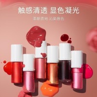 胭脂水唇颊唇釉染唇液 腮红唇彩唇颊两用持妆自然染唇液