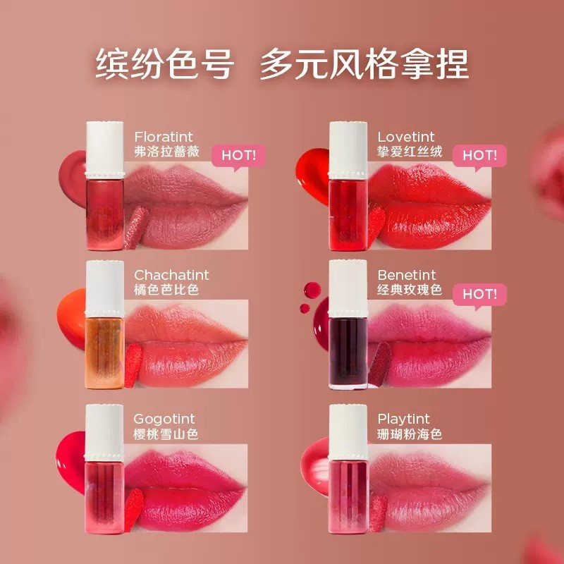 胭脂水唇颊唇釉染唇液 腮红唇彩唇颊两用持妆自然染唇液图4
