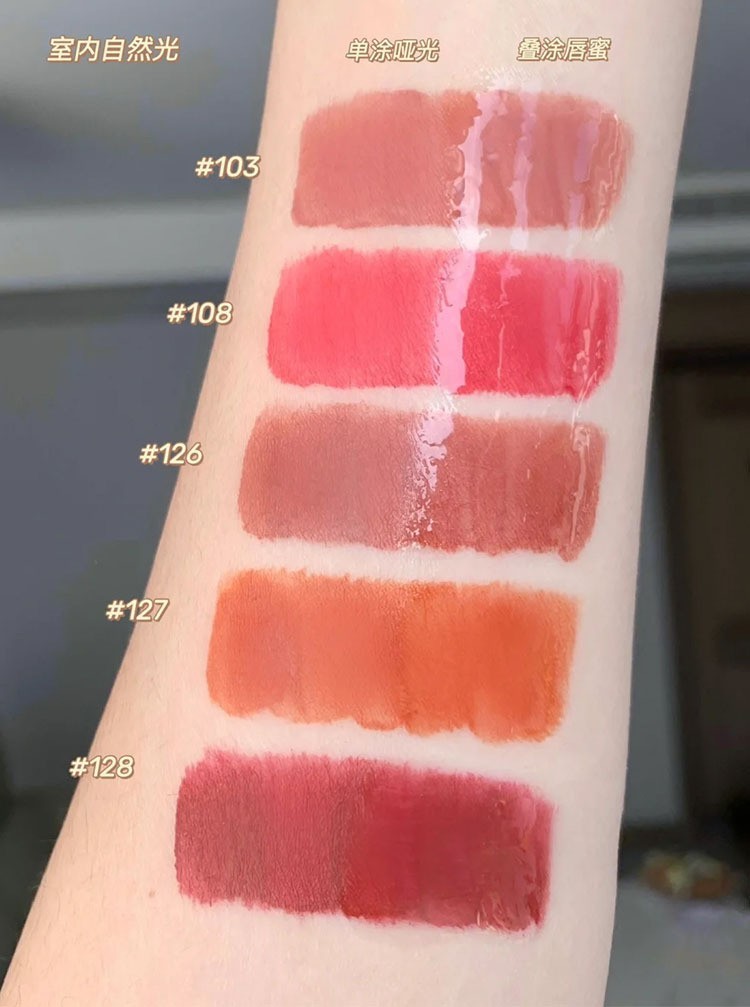 双头唇釉 LIP GLOSS 镜面透明水光口红雨衣唇蜜唇彩图2