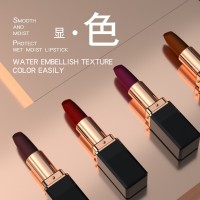 外贸跨境专供无logo现货哑光口红批发雾面唇膏彩妆工厂OEM定制