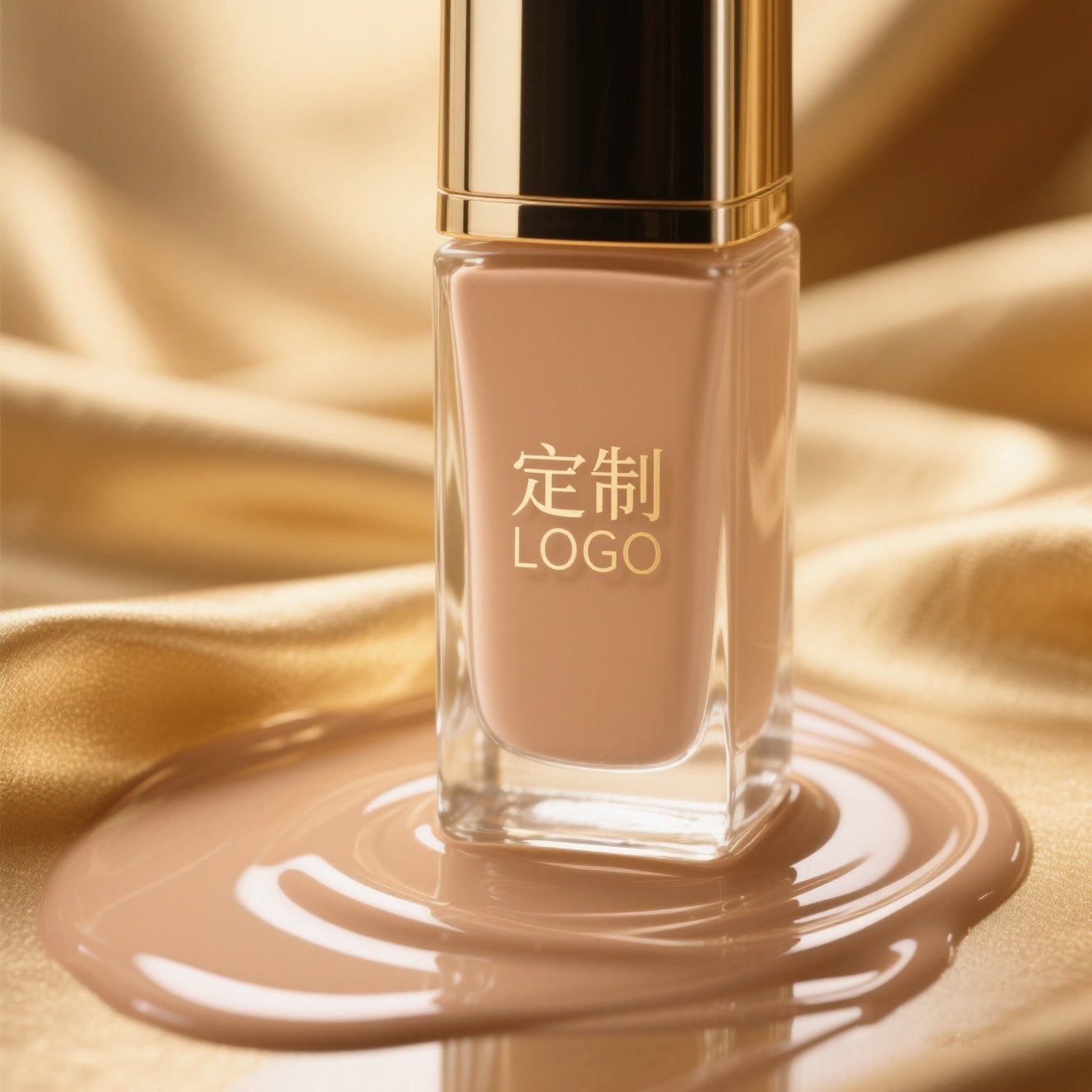 持妆养肤粉底液定制 持久不脱妆混干皮油皮自然遮瑕底妆工厂OEM图2