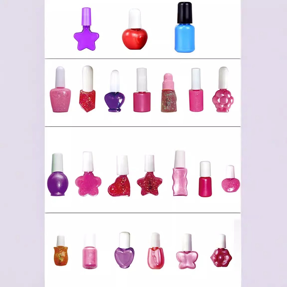 OEM定制安全植物指甲油 无味可撕拉安全水性免烤快干速卖通爆款图4