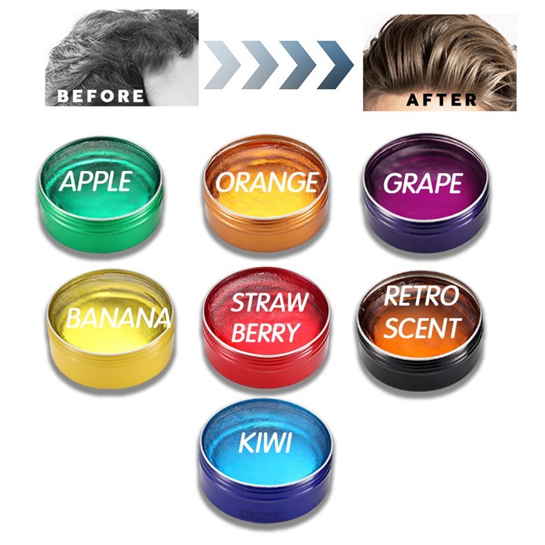 跨境SHINER发蜡持久定型自然蓬松男士专用造型啫喱大背头清香发油图2