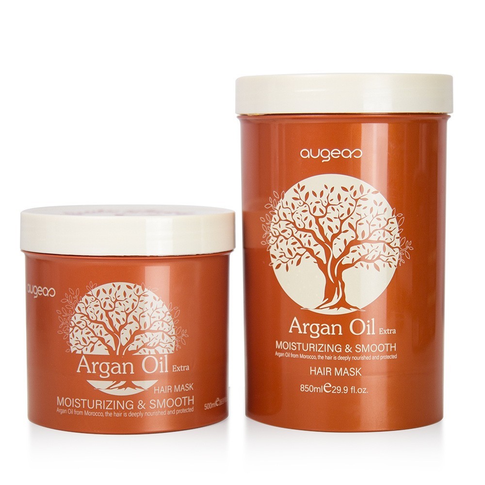 跨境定制阿甘油发膜 巴西焗油膏免蒸护理柔顺营养英文阿甘油发膜图2