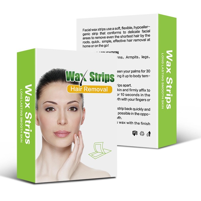 实力源头工厂脱毛蜡纸 通用包装可贴标代发9x4.5cm脱毛纸图2