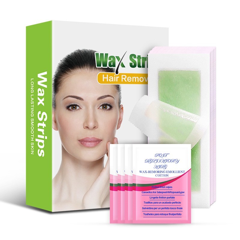 实力源头工厂脱毛蜡纸 通用包装可贴标代发9x4.5cm脱毛纸图4